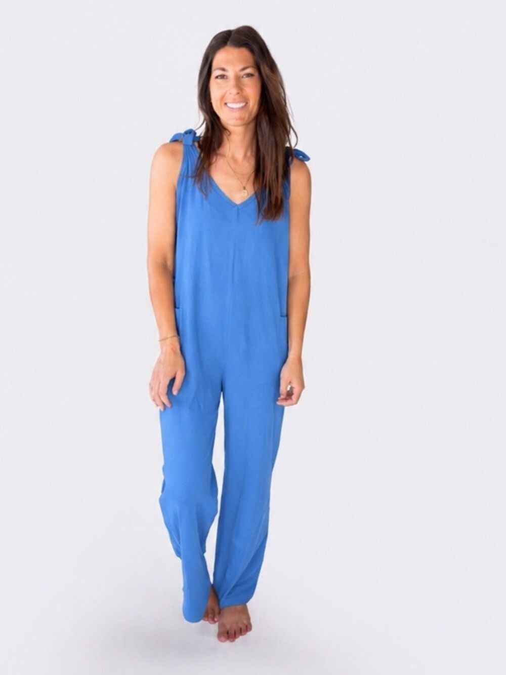 NWT Smash + Tess x Haley Ryan Anniston Cargo Romper Wide Leg Jumpsuit Medium
NEW - Picture 4 of 12
